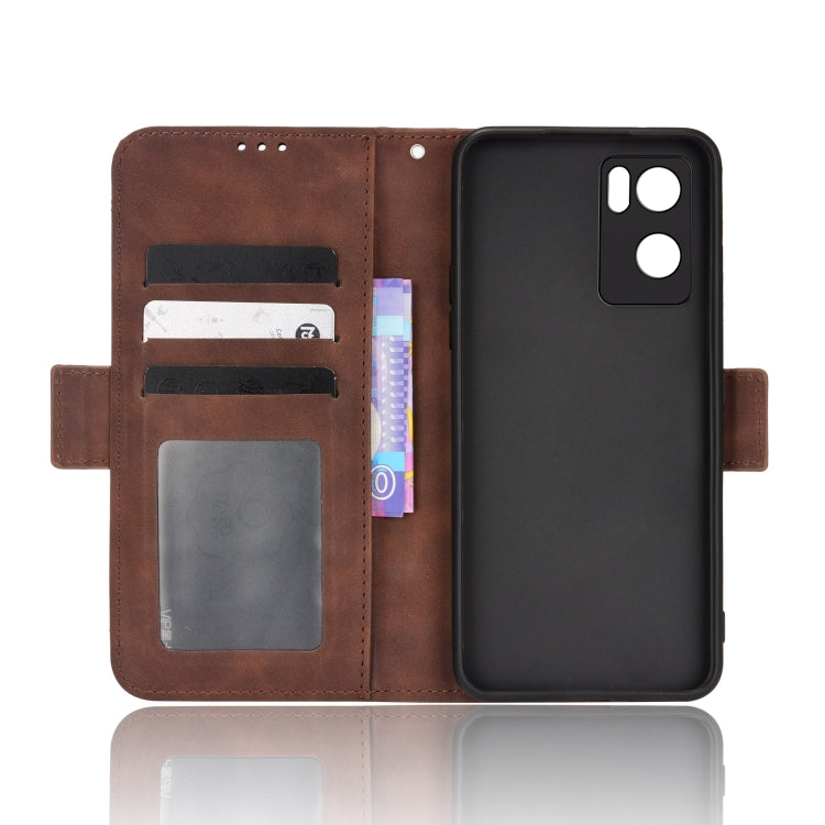 For OPPO Reno7 5G Skin Feel Calf Pattern Leather Phone Case