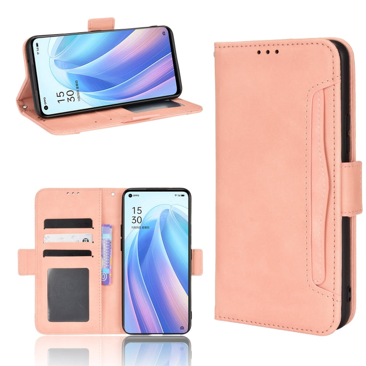 For OPPO Reno7 Pro 5G Skin Feel Calf Pattern Leather Phone Case