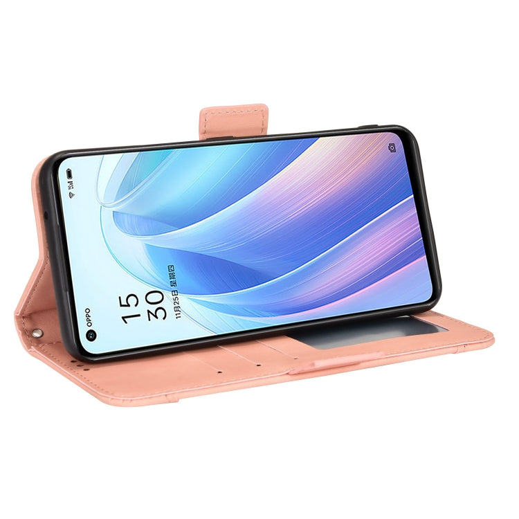For OPPO Reno7 Pro 5G Skin Feel Calf Pattern Leather Phone Case