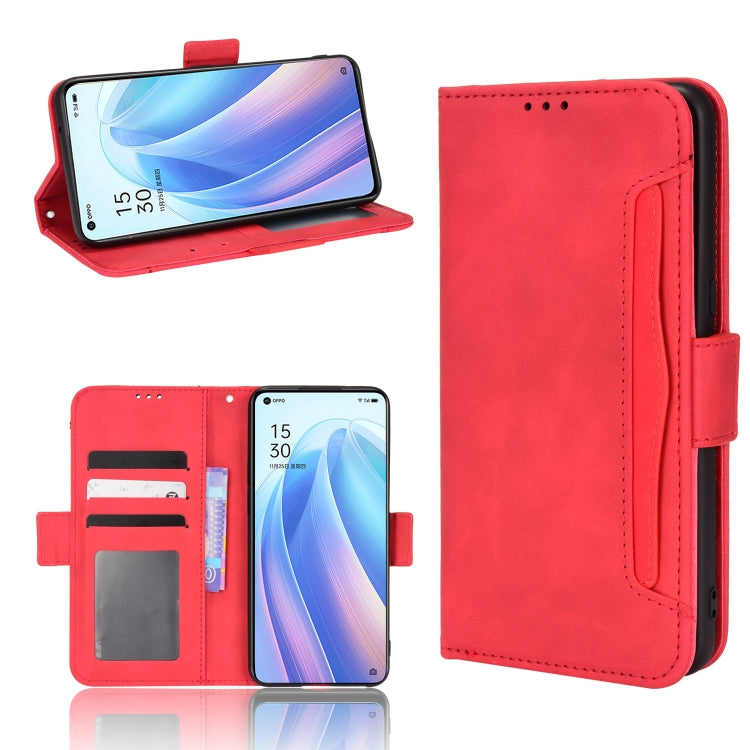 For OPPO Reno7 Pro 5G Skin Feel Calf Pattern Leather Phone Case