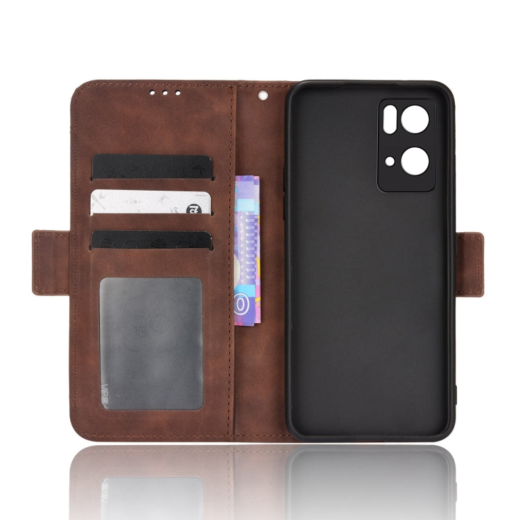 For OPPO Reno7 Pro 5G Skin Feel Calf Pattern Leather Phone Case
