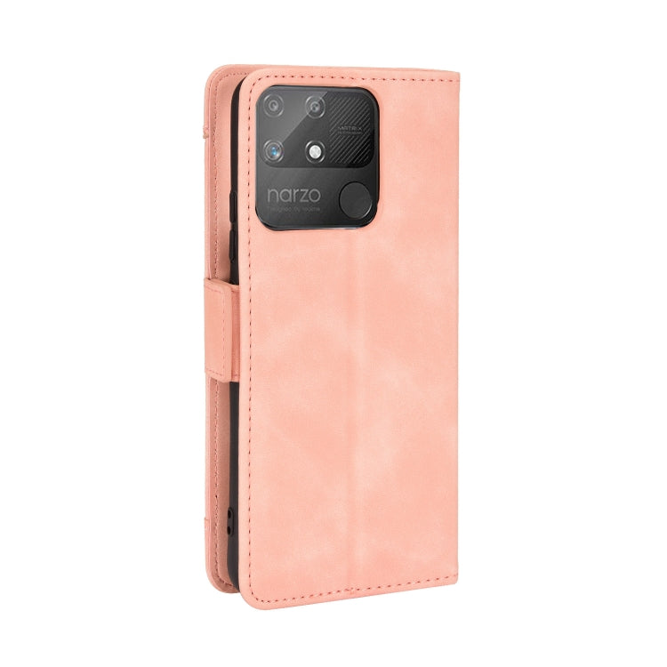 For OPPO Realme Narzo 50A Skin Feel Calf Pattern Leather Phone Case