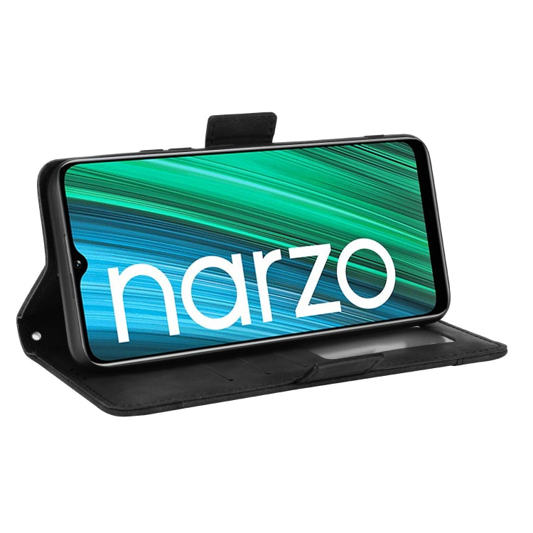 For OPPO Realme Narzo 50A Skin Feel Calf Pattern Leather Phone Case