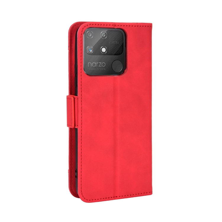 For OPPO Realme Narzo 50A Skin Feel Calf Pattern Leather Phone Case