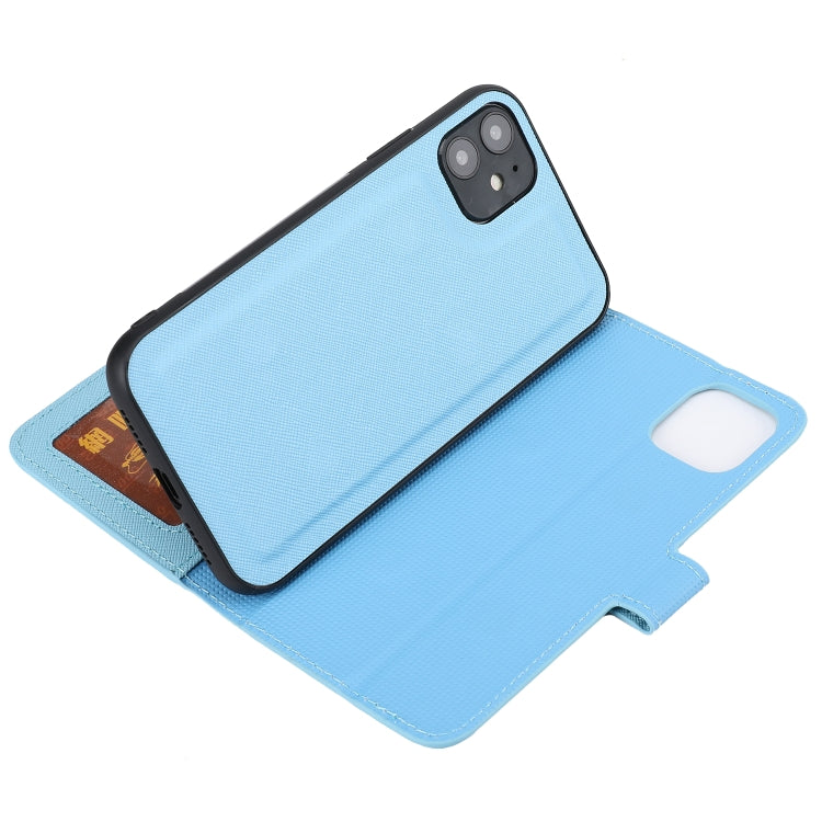 For iPhone 11 Pro Cross Texture Detachable Leather Phone Case