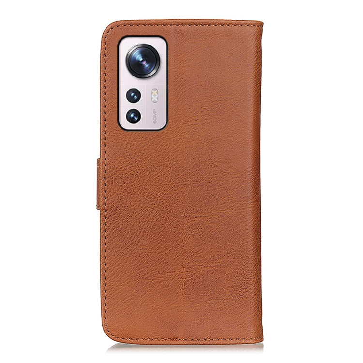 For Xiaomi 12 / 12X / 12S KHAZNEH Cowhide Texture Leather Phone Case