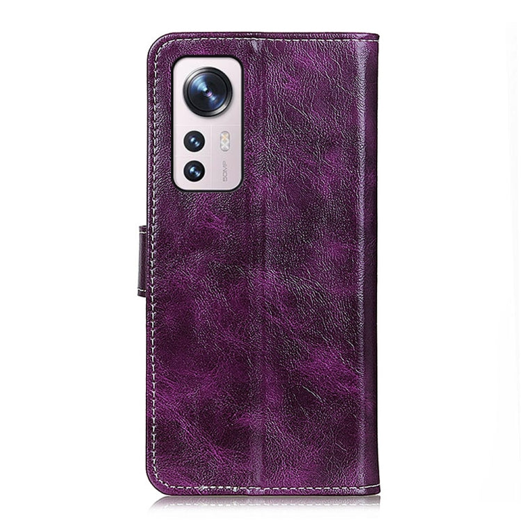 For Xiaomi 12 Pro / 12S Pro Retro Crazy Horse Texture Leather Phone Case
