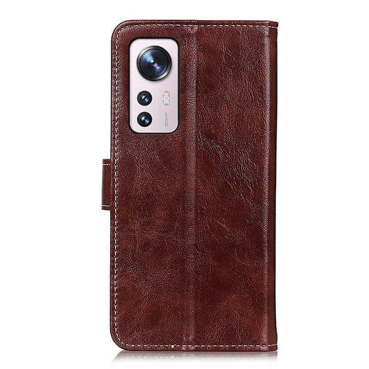For Xiaomi 12 Pro / 12S Pro Retro Crazy Horse Texture Leather Phone Case