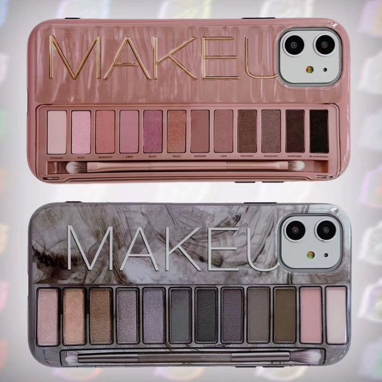 For iPhone 11 Pro Eyeshadow Box All-inclusive Shockproof Soft Protection Case