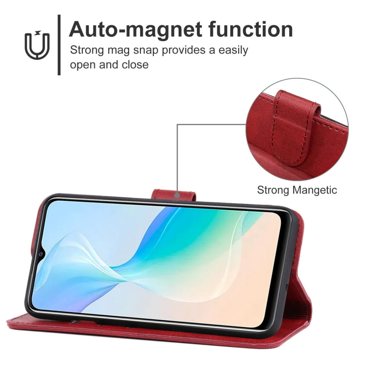 Leather Phone Case For vivo Y33T