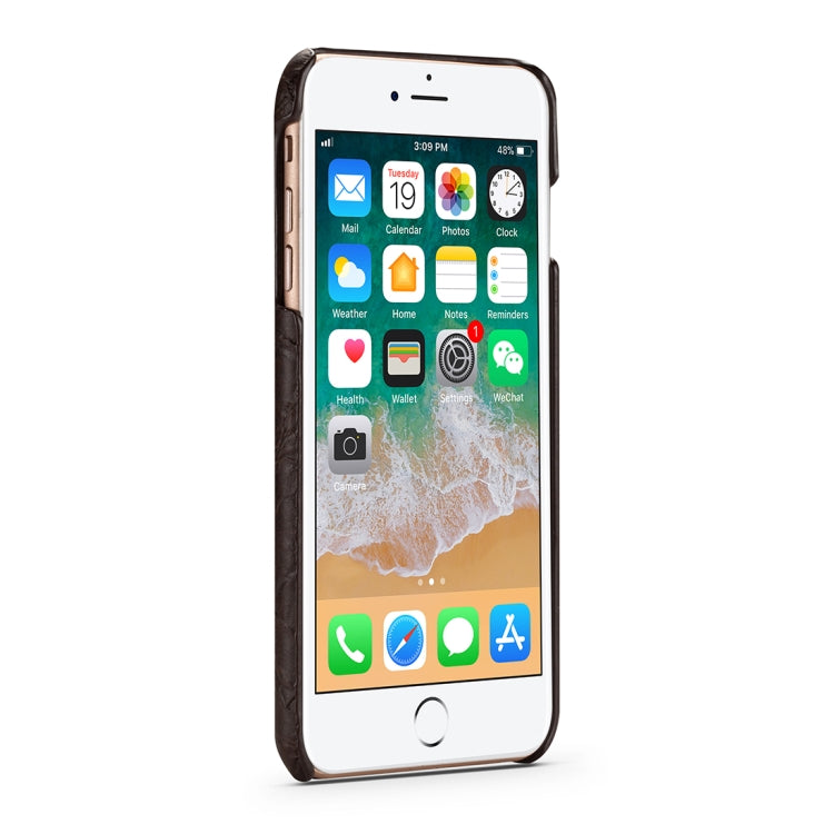 For iPhone 8 Plus / 7 Plus Retro Dragon Texture Phone Case