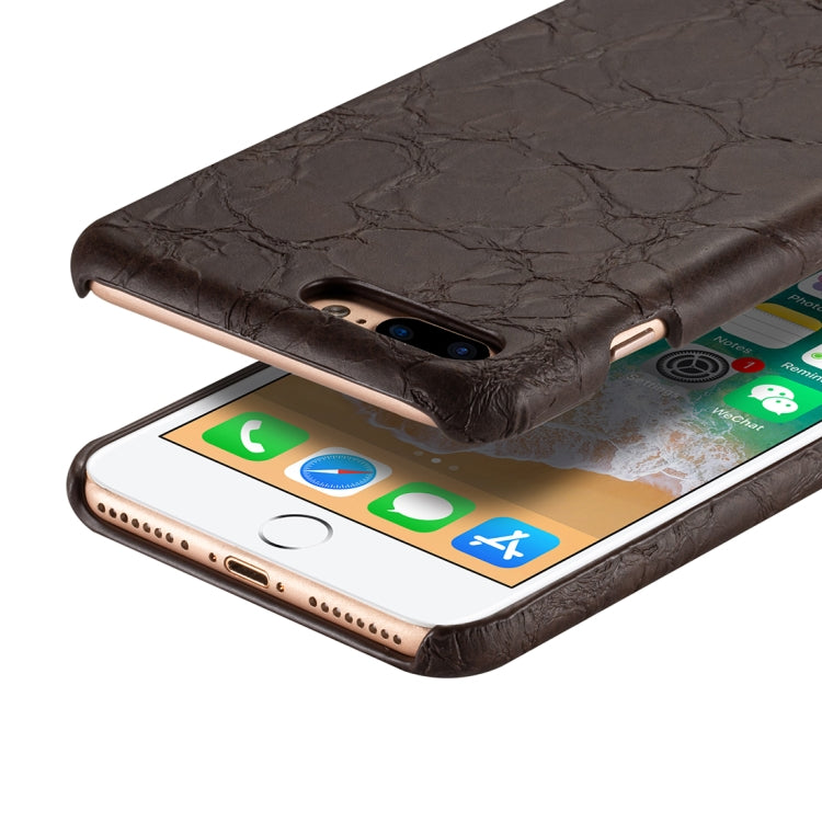 For iPhone 8 Plus / 7 Plus Retro Dragon Texture Phone Case