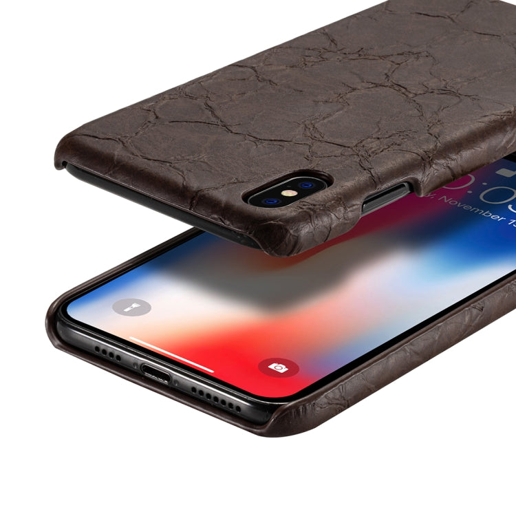 For iPhone X / XS Retro Dragon Texture Phone Case