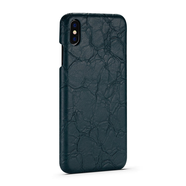 For iPhone XS Max Retro Dragon Texture Phone Case