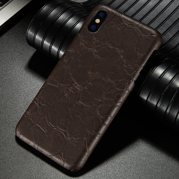 For iPhone XR Retro Dragon Texture Phone Case