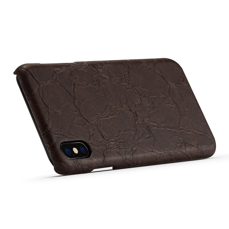 For iPhone XR Retro Dragon Texture Phone Case