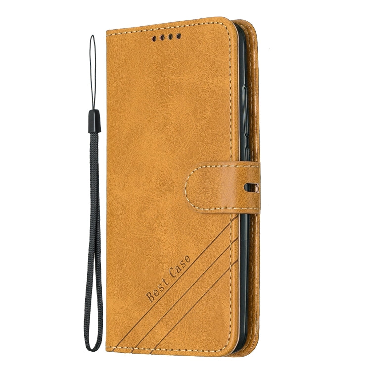 For Xiaomi Redmi 6 & 6A Stitching Style 2-Color Cow Texture Horizontal Flip PU Leather Case with Holder & Card Slot & Lanyard
