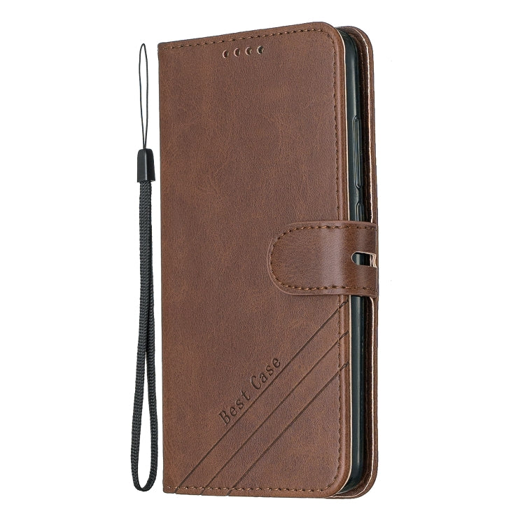 For Xiaomi Redmi 6 & 6A Stitching Style 2-Color Cow Texture Horizontal Flip PU Leather Case with Holder & Card Slot & Lanyard