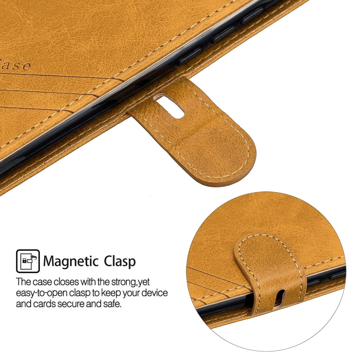 For Xiaomi Redmi 7A Stitching Style 2-Color Cow Texture Horizontal Flip PU Leather Case with Holder & Card Slot & Lanyard