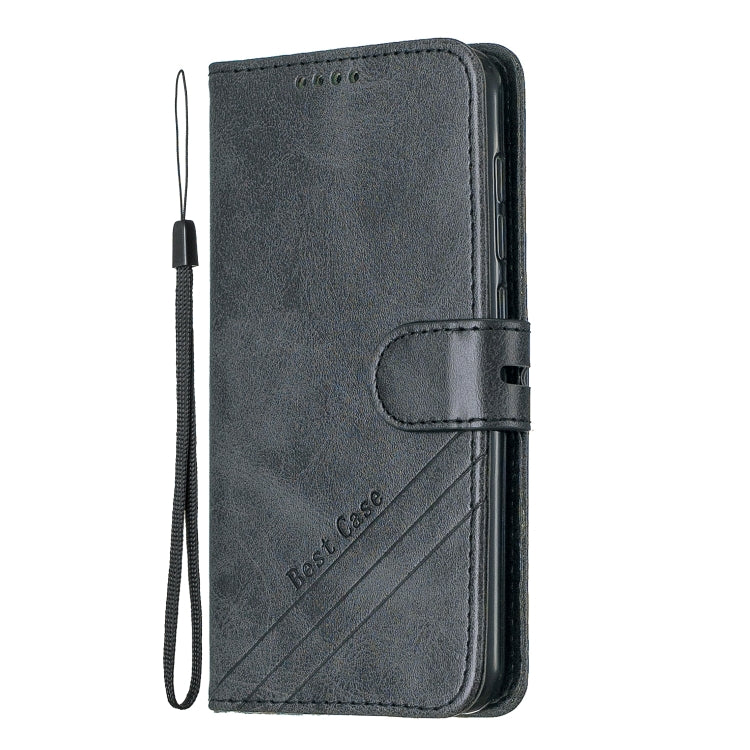 For Xiaomi Redmi GO Stitching Style 2-Color Cow Texture Horizontal Flip PU Leather Case with Holder & Card Slot & Lanyard