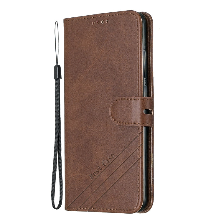 For Xiaomi Redmi Note 5 Stitching Style 2-Color Cow Texture Horizontal Flip PU Leather Case with Holder & Card Slot & Lanyard
