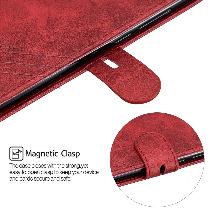 For Xiaomi Redmi Note 6 Stitching Style 2-Color Cow Texture Horizontal Flip PU Leather Case with Holder & Card Slot & Lanyard