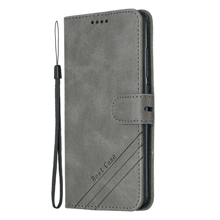 For Xiaomi Mi 6X / A2 Stitching Style 2-Color Cow Texture Horizontal Flip PU Leather Case with Holder & Card Slot & Lanyard