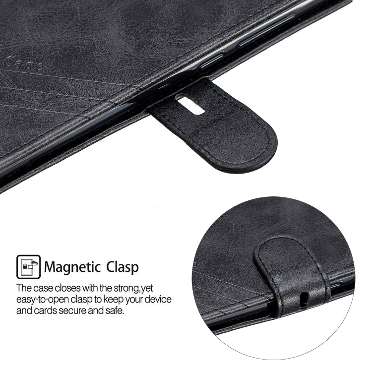 For Xiaomi Mi 6X / A2 Stitching Style 2-Color Cow Texture Horizontal Flip PU Leather Case with Holder & Card Slot & Lanyard