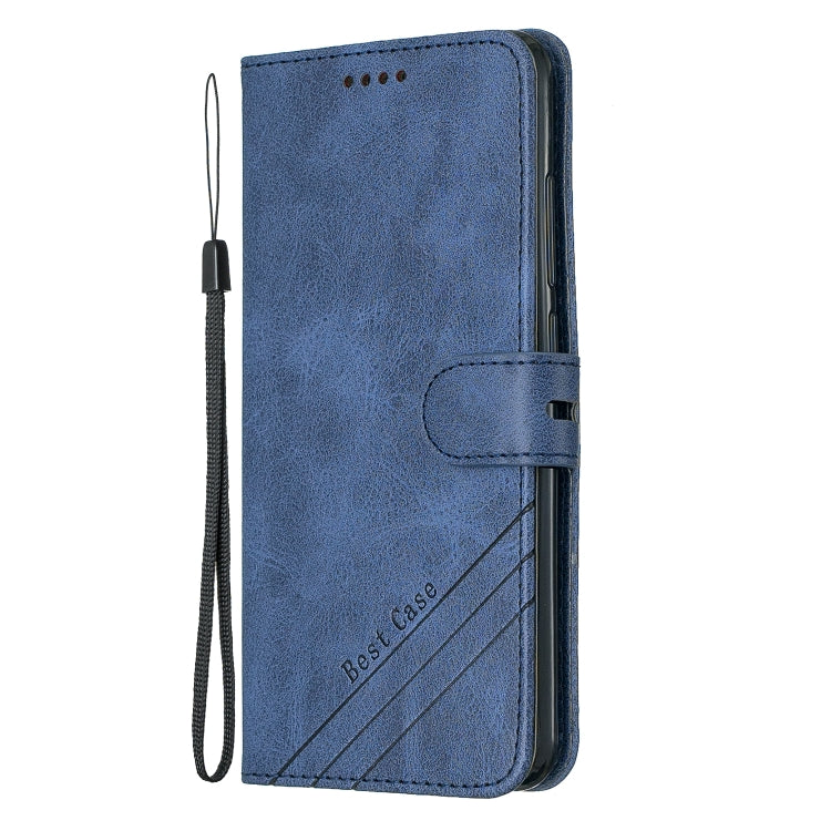 For Xiaomi Mi 6X / A2 Stitching Style 2-Color Cow Texture Horizontal Flip PU Leather Case with Holder & Card Slot & Lanyard