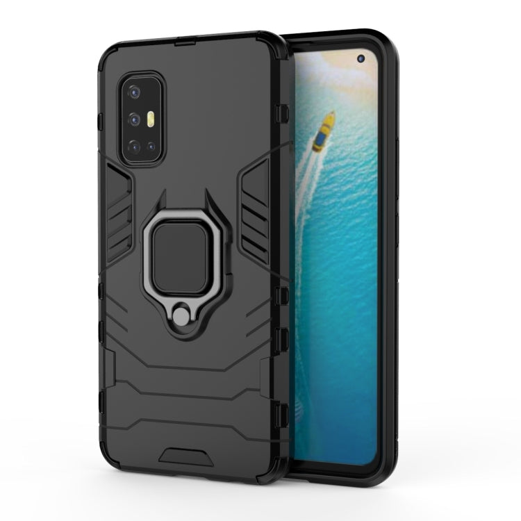 For Vivo V17 (India) Shockproof PC + TPU Protective Case with Magnetic Ring Holder