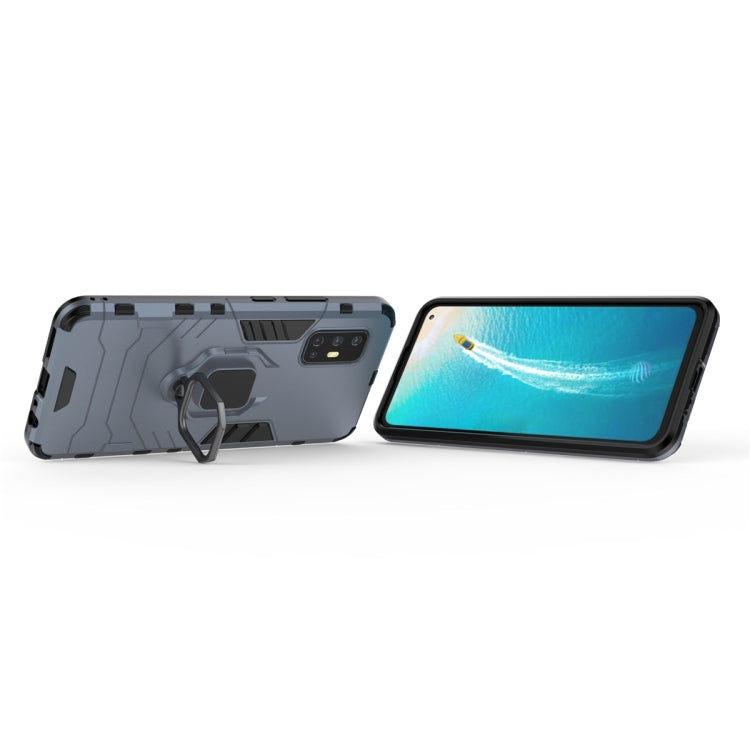 For Vivo V17 (India) Shockproof PC + TPU Protective Case with Magnetic Ring Holder