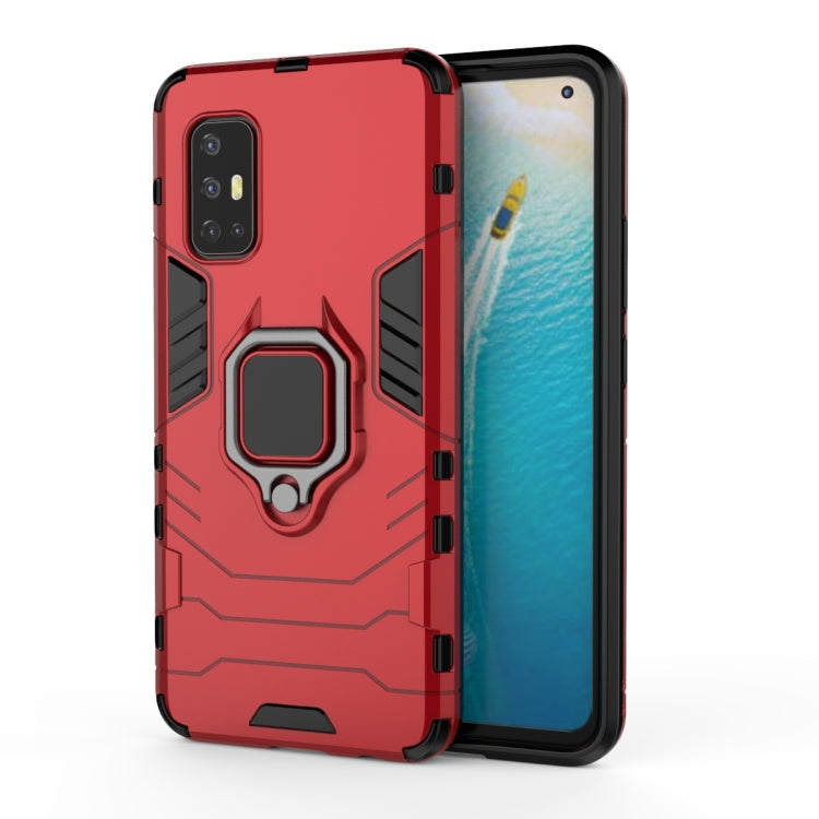 For Vivo V17 (India) Shockproof PC + TPU Protective Case with Magnetic Ring Holder