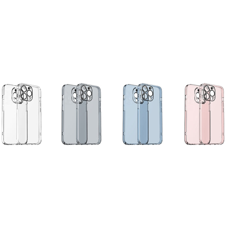 For iPhone 13 Pro Max Crystal Shield Series TPU + Glass Phone Case