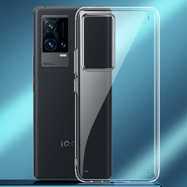 For vivo iQOO 8 Pro wlons Ice Crystal PC + TPU Phone Case