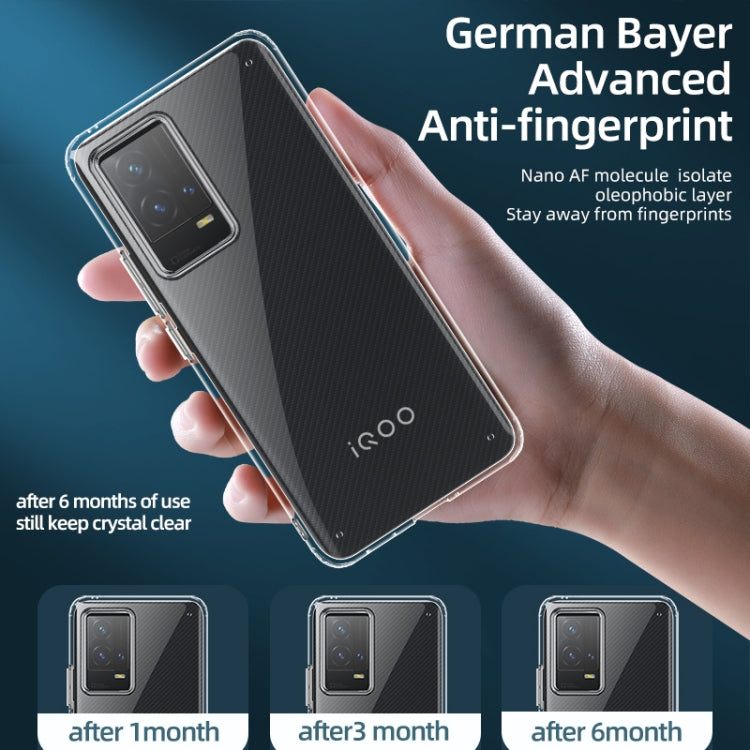 For vivo iQOO 8 Pro wlons Ice Crystal PC + TPU Phone Case