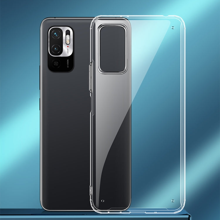 For Xiaomi Redmi Note 10 5G wlons Ice Crystal PC + TPU Phone Case