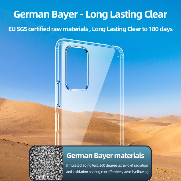 For Xiaomi Redmi Note 10 5G wlons Ice Crystal PC + TPU Phone Case