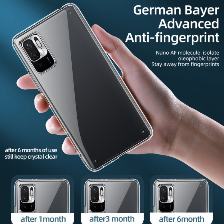 For Xiaomi Redmi Note 10T 5G wlons Ice Crystal PC + TPU Phone Case