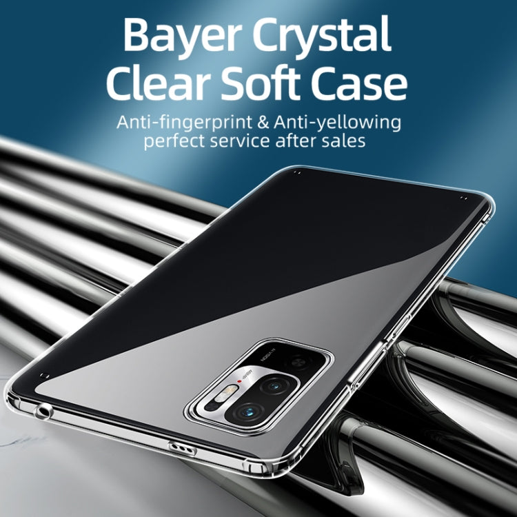 For Xiaomi Redmi Note 10T 5G wlons Ice Crystal PC + TPU Phone Case