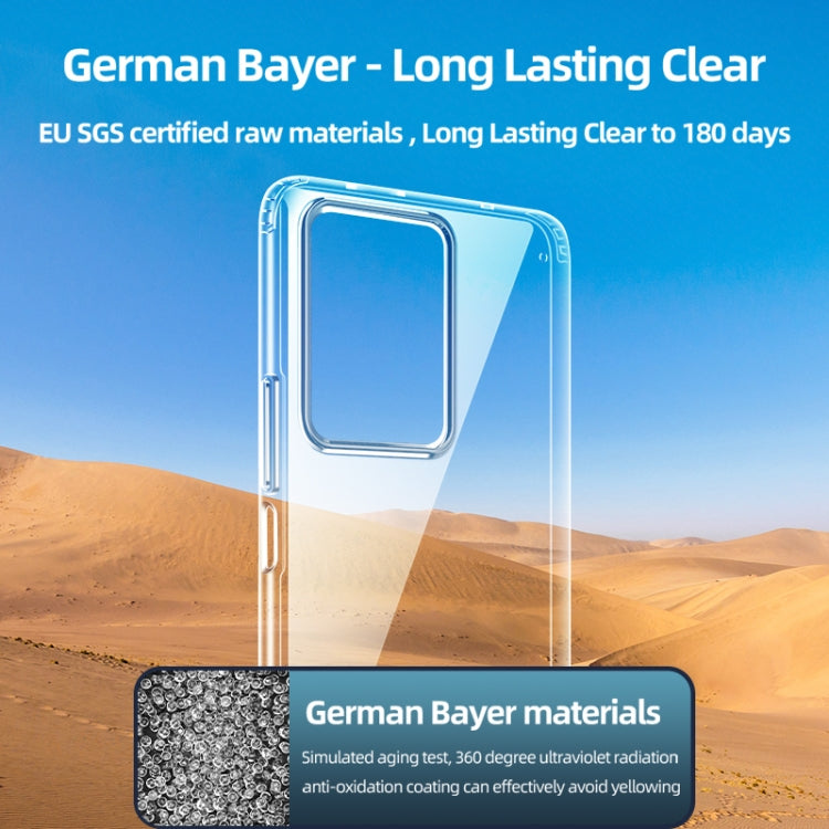 For Xiaomi Mi 11T Pro wlons Ice Crystal PC + TPU Phone Case