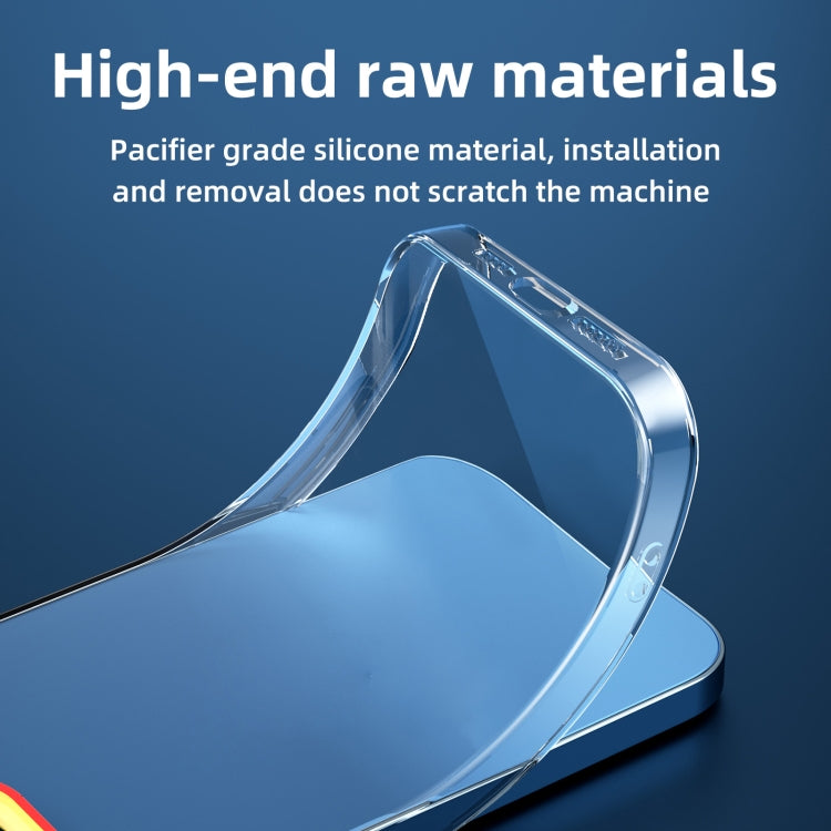 For iPhone 13 Pro Max Transparent Silicone Case