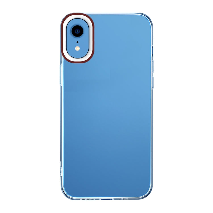 For iPhone XR Transparent Silicone Case