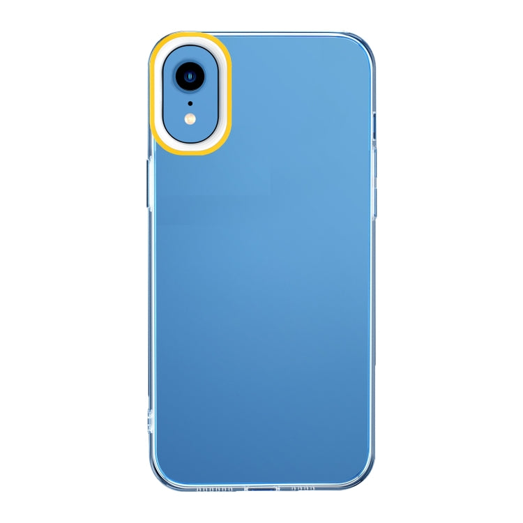 For iPhone XR Transparent Silicone Case