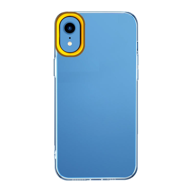 For iPhone XR Transparent Silicone Case