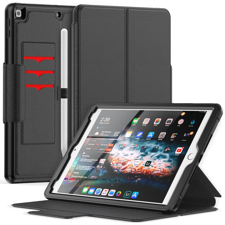 For iPad Pro 11 2022 / 2021 / 2020 / 2018 / Air 2020 10.9 Litchi Texture PU Leather Tablet Case