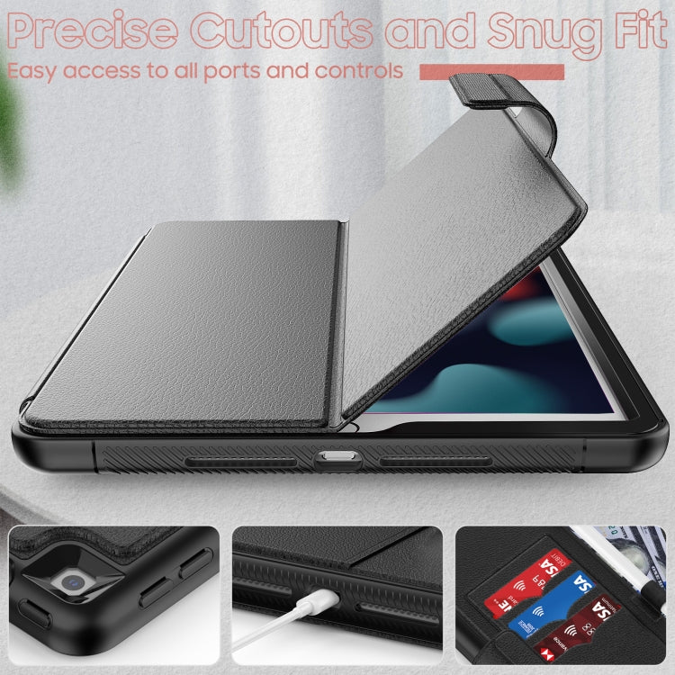 For iPad Pro 11 2022 / 2021 / 2020 / 2018 / Air 2020 10.9 Litchi Texture PU Leather Tablet Case