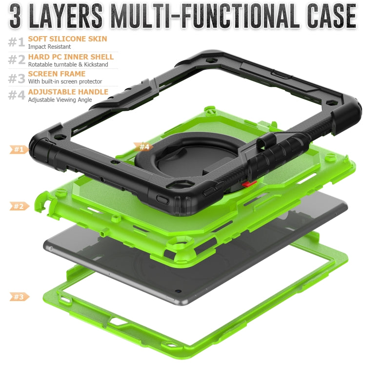 For iPad 10.2 2021 / 2020 / 2019 Silicone + PC Tablet Case