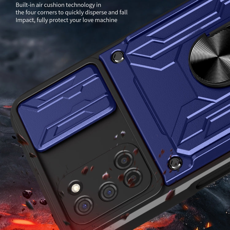 For OPPO A52 / A92 Sliding Camshield Card Phone Case