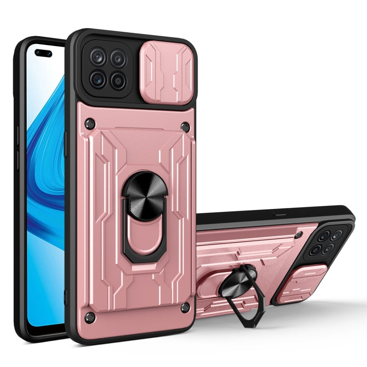 For OPPO F17 Pro / A93 Sliding Camshield Card Phone Case