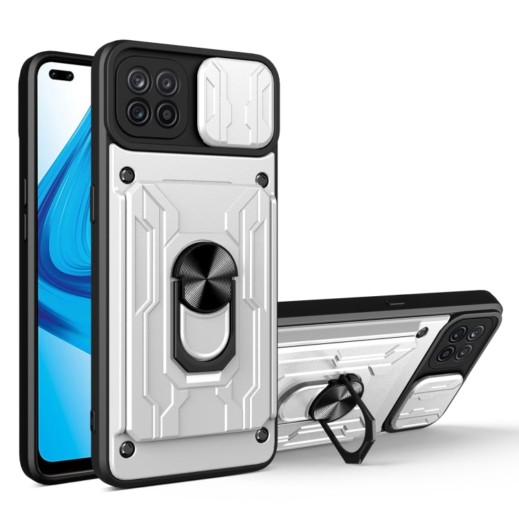 For OPPO F17 Pro / A93 Sliding Camshield Card Phone Case